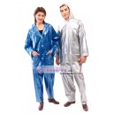 ADULT RAINCOAT 2 PIECES  W/HOOD (PEARL)