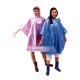 ADULT PONCHO RAINCOAT W/HOOD (PEARL)