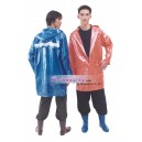 ADULT JACKET RAINCOAT W/HOOD (PEARL)