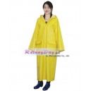 ADULT RAINCOAT W/HOOD (LAMINATED GRADE A)